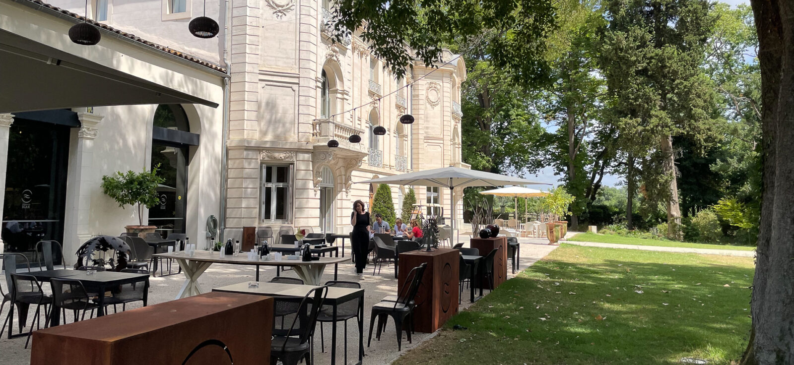 Extérieur du Domaine de Biar à Lavérune