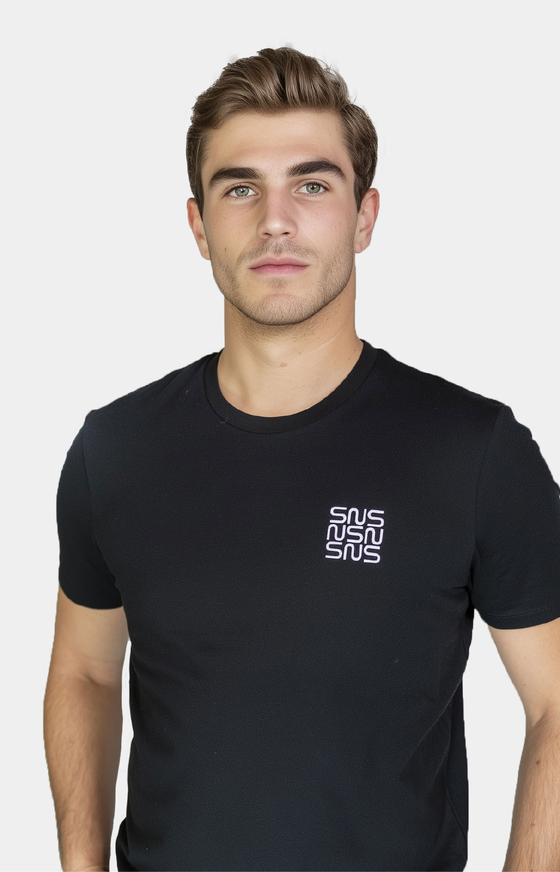 assistant RSSI portant un t-shirt noir SNS Security