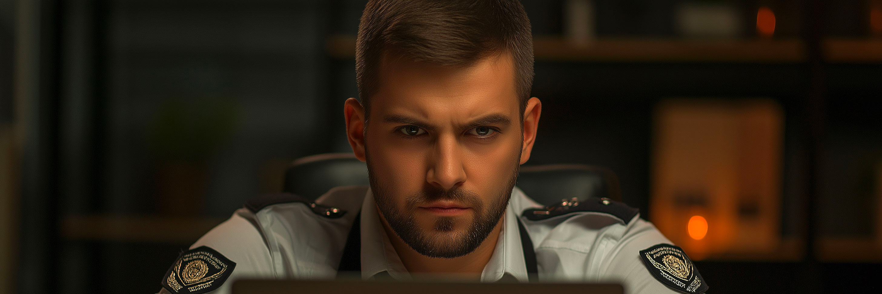 homme pilote à son ordinateur