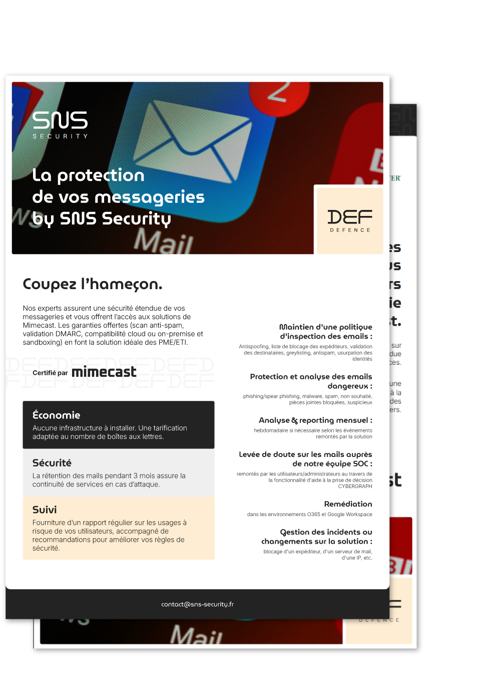 Aperçu de notre fiche produit DEFENCE