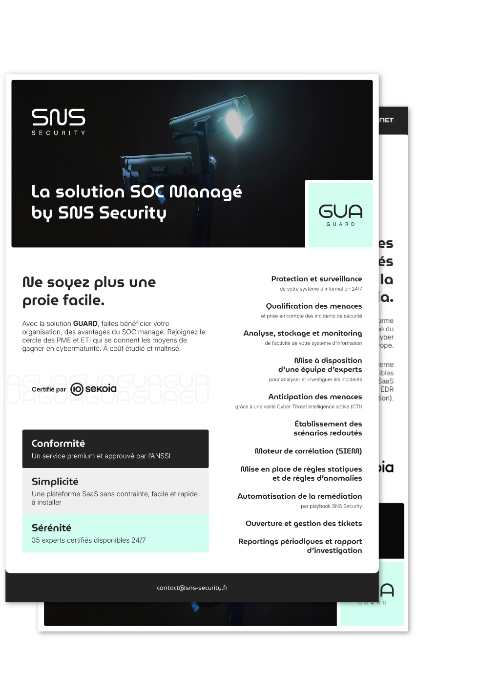 Aperçu de notre fiche produit GUARD