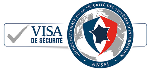 Visuel du visa de sécurité de l'ANSSI